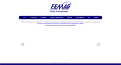Desktop Screenshot of femagpastas.com.br